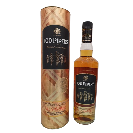 100 Pipers 750ml Whisky
