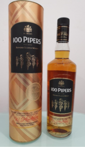 100 Pipers 8 Year Old Whisky 750ml