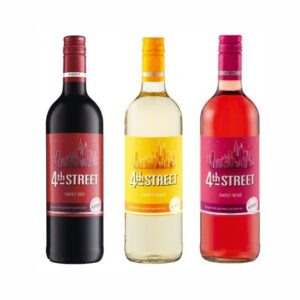 4th Street Sweet Red White Rose 750ml wine